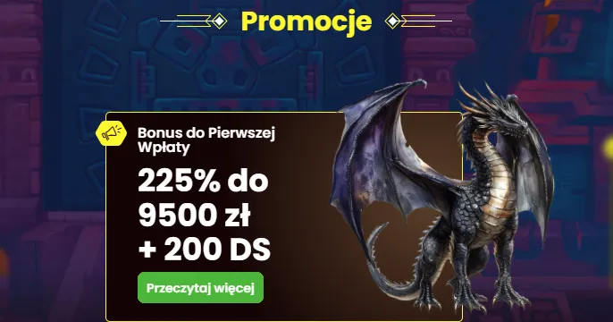 Dragon Slots Kod promocyjny i Bonusy
